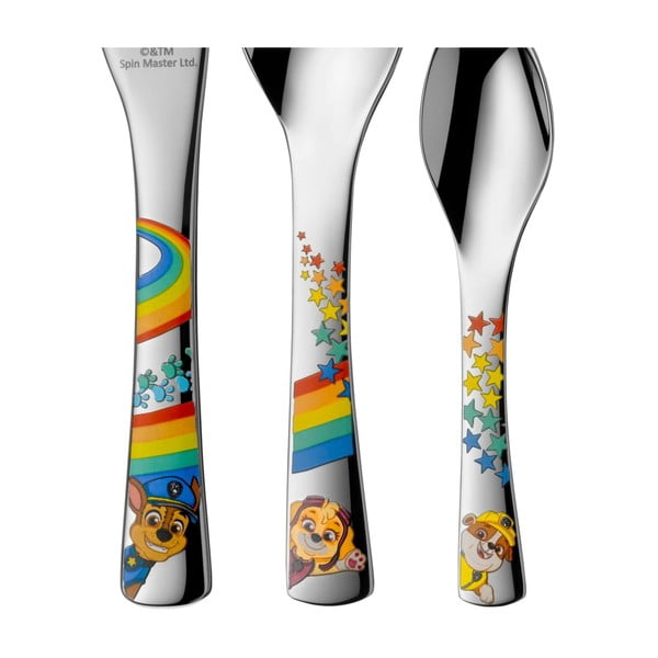 4 daļīgs bērnu galda piederumu komplekts no nerūsējošā tērauda WMF Paw Patrol-image-1