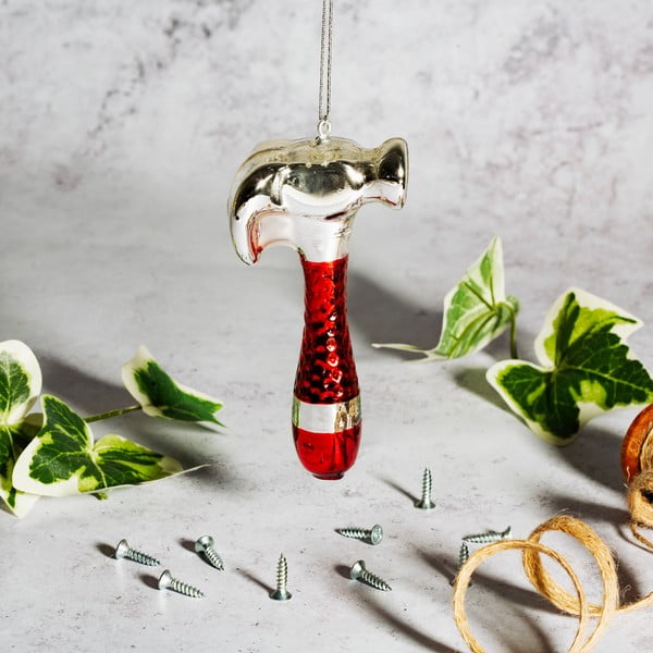 Stikla Ziemassvētku eglītes rotājums Hammer – Sass & Belle-image-1