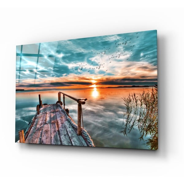 Stikla glezna Insigne Sunset, 72 x 46 cm