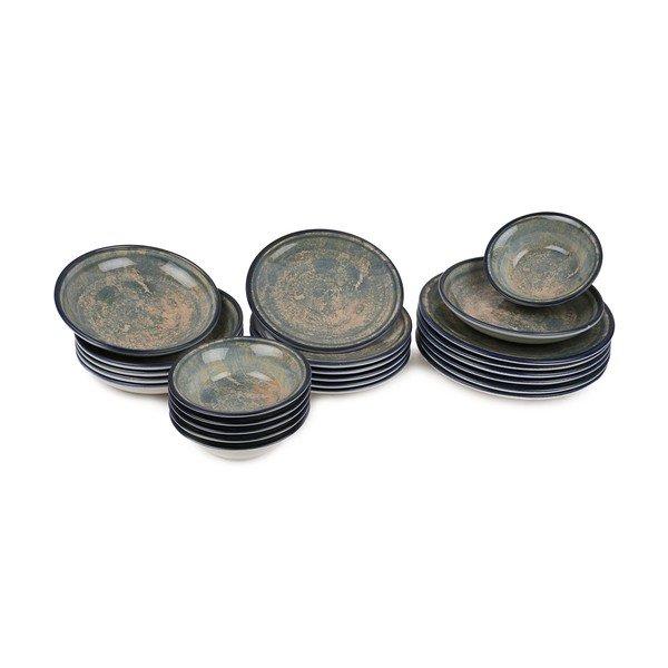 Kutahya Sangrio 24 gabalu porcelāna trauku komplekts-image-2