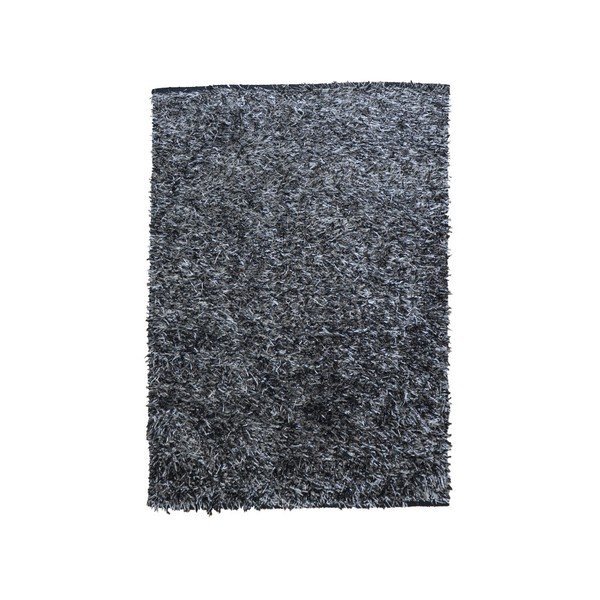 Melns paklājs Webtappeti Shaggy, 120 x 170 cm-image-1