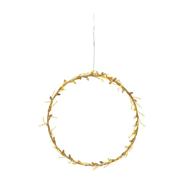 Dzeltens gaismas dekors ar Ziemassvētku motīvu ø 28 cm Winny – Star Trading