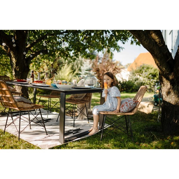 Pelēks dārza galds Bonami Selection Strong, 100 x 100 cm-image-4