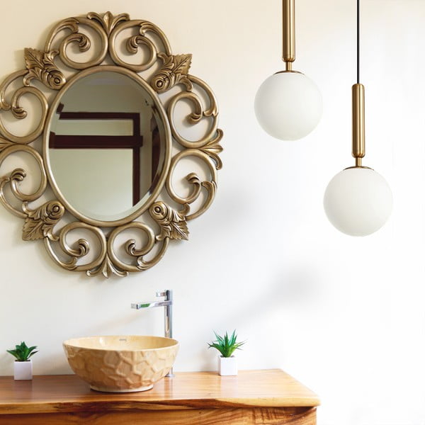 Piekarināma lampa bronzas krāsā SULION Musa, augstums 150 cm-image-2