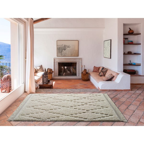 Bēšs paklājs Universal Kai Geo, 57 x 115 cm-image-1