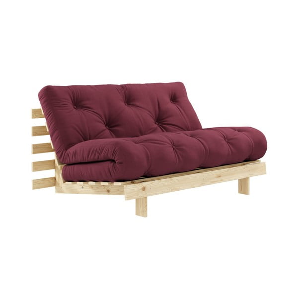 Sarkans izvelkamais dīvāns 140 cm Roots – Karup Design