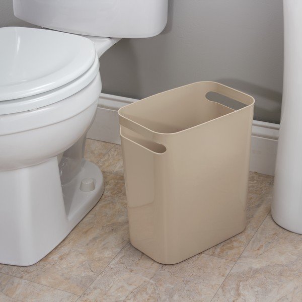 Bēšs atkritumu grozs iDesign Una, 13,9 l-image-1