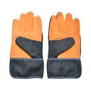 Zili un oranži dārza cimdi Esschert Design Denim