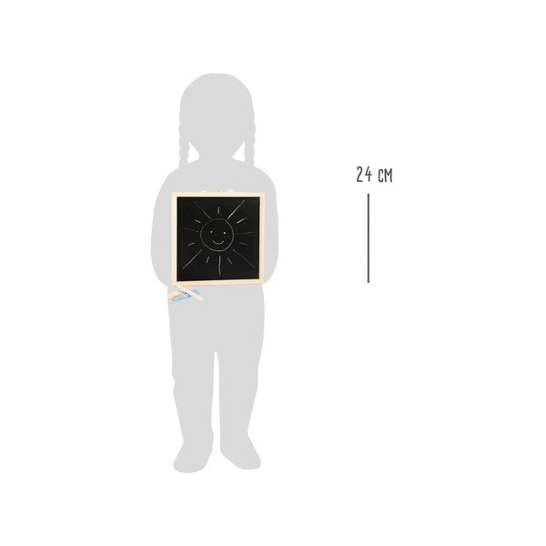 Koka kaste ar tāfeli un magnētisko tāfeli Legler Letters&Numbers-image-1