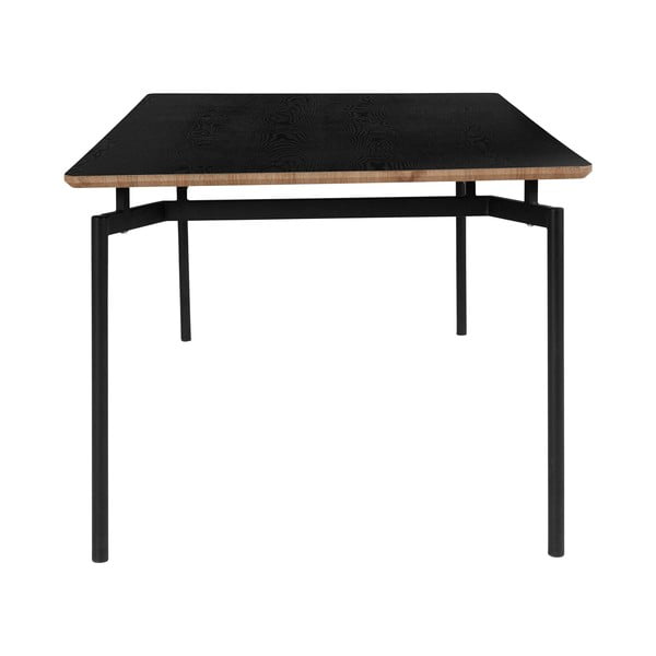 Melns ēdamgalds 90x160 cm Alto – Støraa-image-2