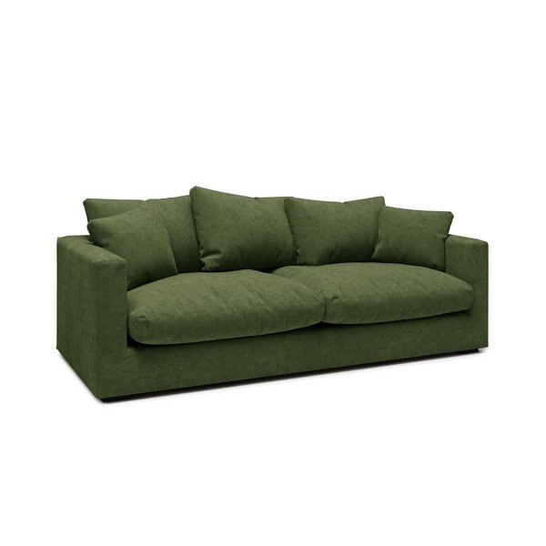Tumši zaļš dīvāns 220 cm Comfy – Scandic-image-1