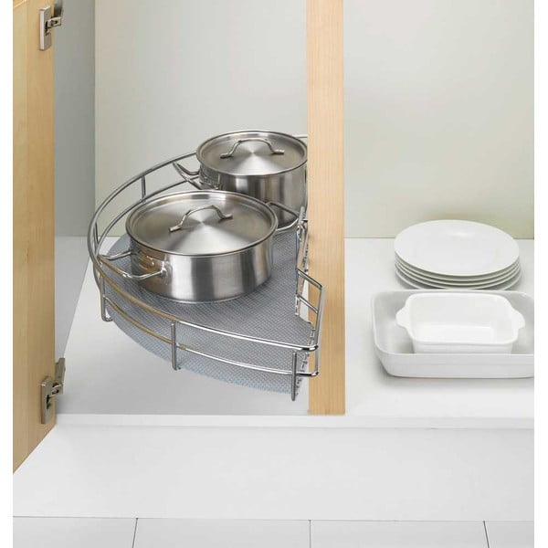 Pelēks neslīdošs paliktnis atvilktnei Wenko, 150 x 50 cm-image-1