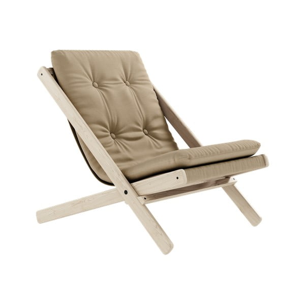Gaiši brūns dārza atpūtas krēsls Boogie – Karup Design