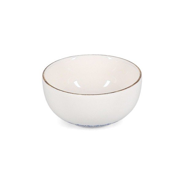 Balta/zila porcelāna bļodiņa 210 ml Azul – BonBistro