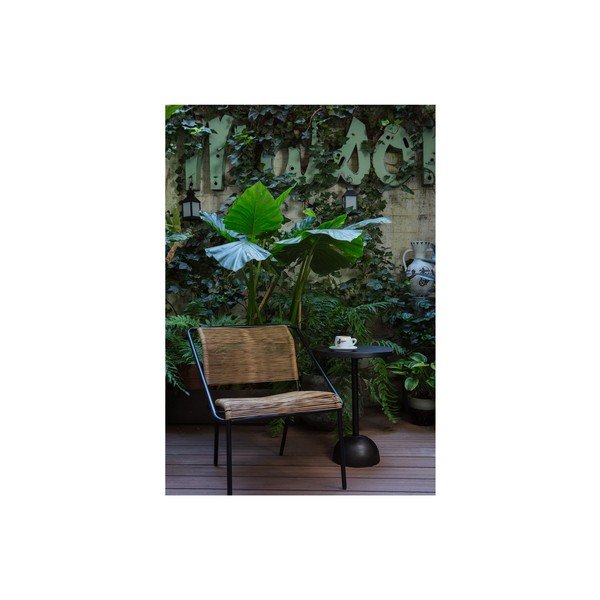 Tumši brūns sānu galdiņš BePureHome Tack, ø 40 cm-image-2