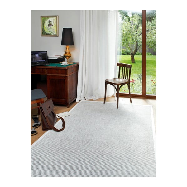 Balts rakstains divpusējs paklājs Narma Palmse, 160 x 230 cm-image-4