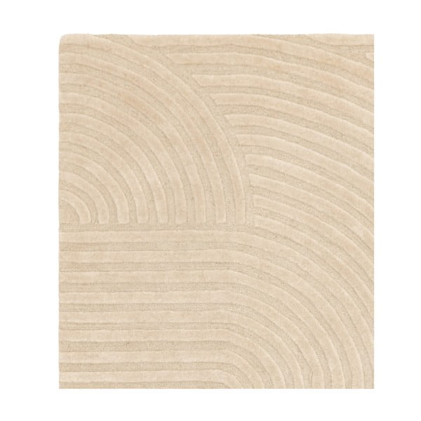 Bēšs vilnas paklājs 160x230 cm Hague – Asiatic Carpets-image-4