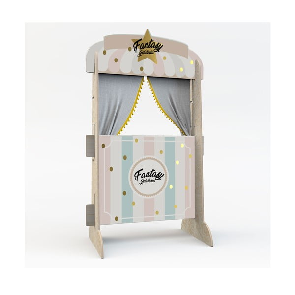 Sienas dekoratīvais grāmatu statīvs Dekornik Saldējuma statīvs-image-1