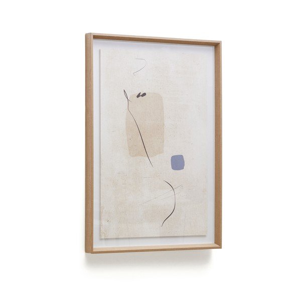 Ar rokām apgleznota glezna ar rāmi/uz audekla 50x70 cm Sormi – Kave Home