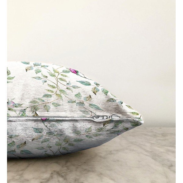 Bēša spilvendrāna ar kokvilnas maisījumu Minimalist Cushion Covers Roses, 55 x 55 cm-image-1
