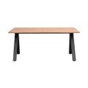 Saliekams ēdamgalds ar ozolkoka imitācijas virsmu 170x100 cm Carradale – Rowico