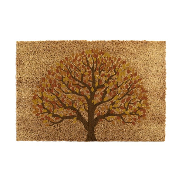 Kokosšķiedras kājslauķis 40x60 cm Autumnal Tree of Life – Artsy Doormats