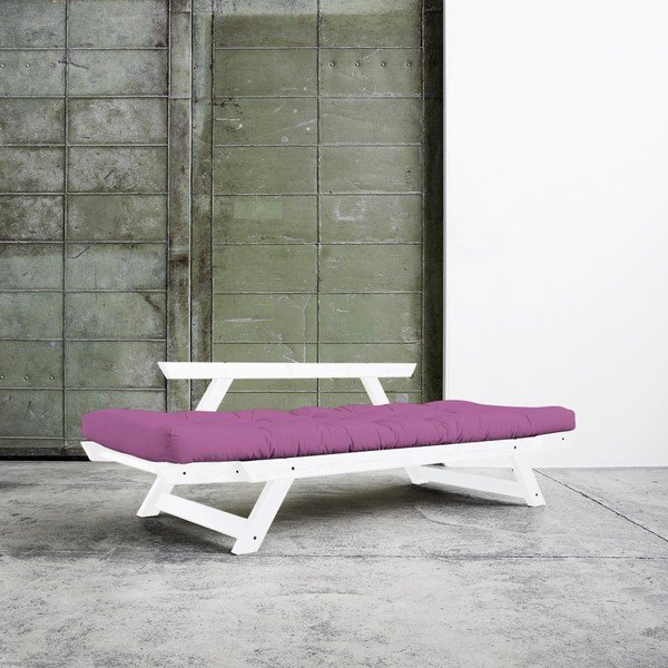 Mainīgs dīvāns Karup Bebop White/Taffy Pink-image-1
