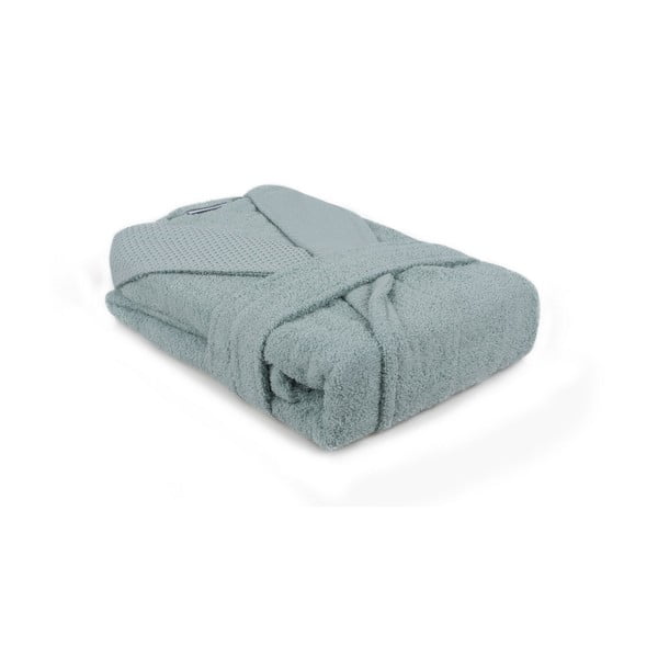 Piparmētru zaļš kokvilnas halāts M izmērs Cappa – Foutastic-image-2