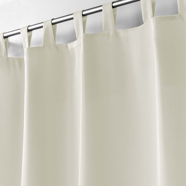 Krēmkrāsas aizkars 140x260 cm Essentiel – douceur d'intérieur-image-1