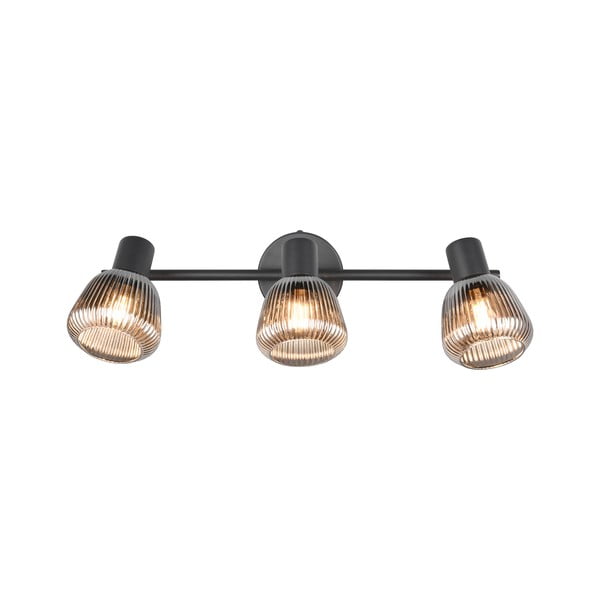 Melna prožektora tipa lampa ø 10 cm Tarifa – Trio-image-3