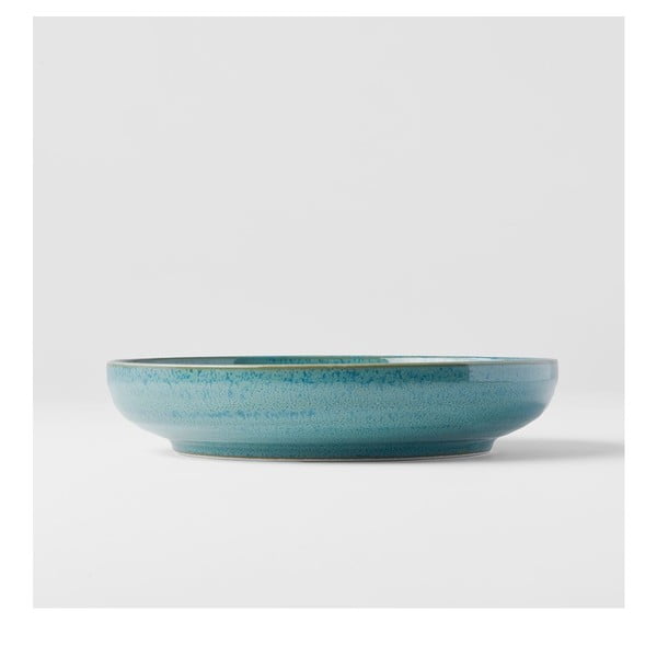 Tirkīzzils zupas keramikas šķīvis ø 20 cm Peacock – MIJ-image-1