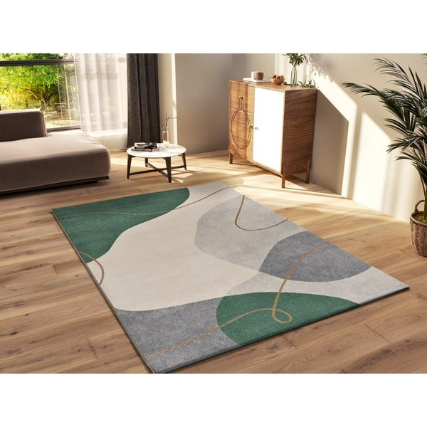 Zaļš paklājs 120x170 cm Edesa – Universal-image-1