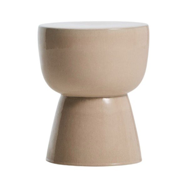 Keramikas apaļš dārza galdiņš 36x36 cm Mesquida – Kave Home