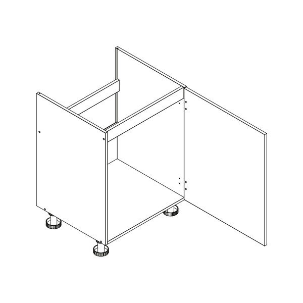 Virtuves skapītis izlietnei (platums 60 cm) Rowan – STOLKAR-image-3