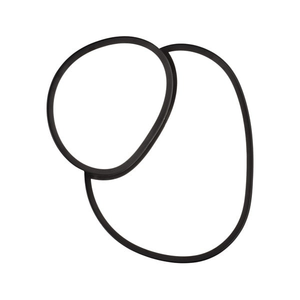 Melna LED griestu lampa 36x43.5 cm Rise – Trio-image-2