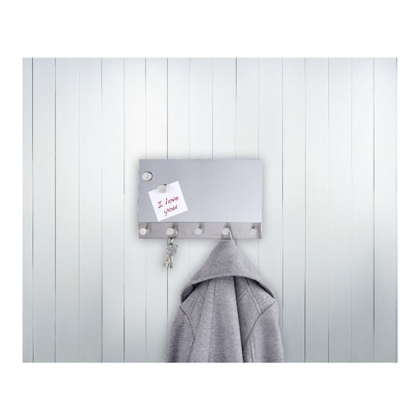 Magnētiskais mēteļu turētājs ar spoguli Wenko Mirror, 30 x 19 cm-image-3