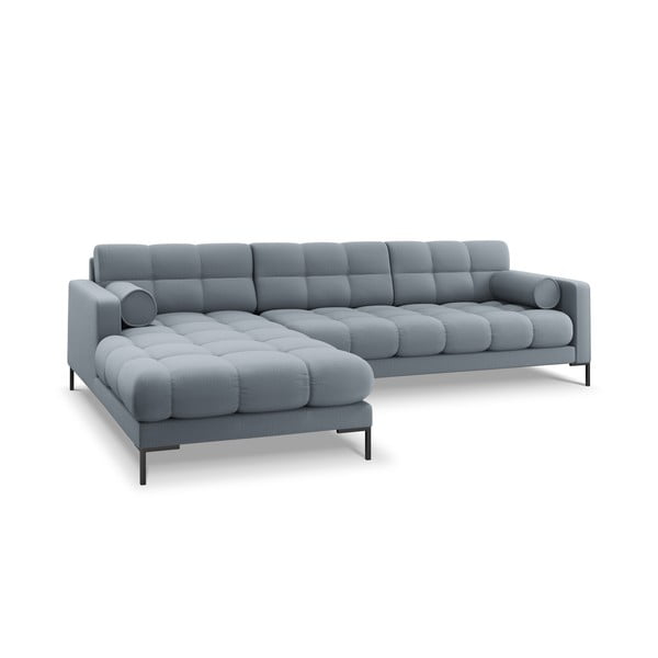 Gaiši zils stūra dīvāns Cosmopolitan Design Bali, kreisais stūris-image-3