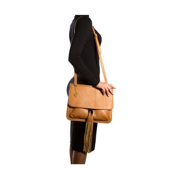 Ādas rokassoma Isabella Rhea 1154 Cognac-image-4