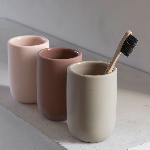 Rozā keramikas tualetes birste Lotus – Mette Ditmer Denmark-image-1