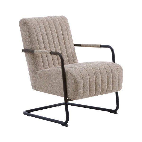 Bēšs atpūtas krēsls Trout – Unique Furniture