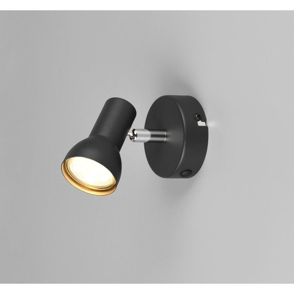 Melna prožektora tipa lampa ø 8 cm Cantar – Reality-image-1