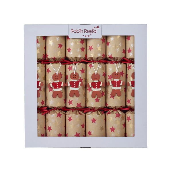 Ziemassvētku pārsteiguma konfektes (6 gab.) Gingerbread – Robin Reed