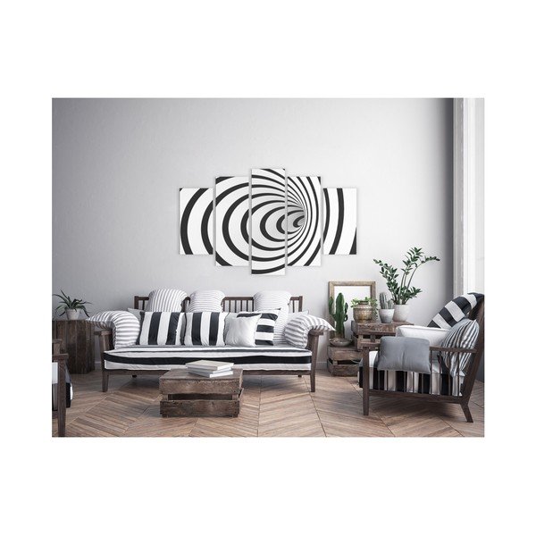 Daudzdaļīgā glezna Styler Wir, 100 x 150 cm-image-1