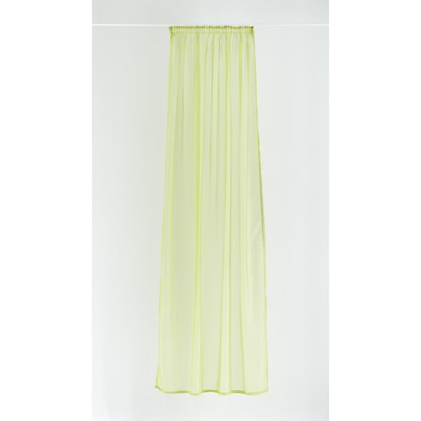 Dzeltens/zaļš dienas aizkars 140x245 cm Voile – Mendola Fabrics