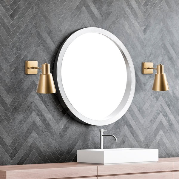 Zelta krāsas sienas lampa ø 14 cm Funnel – Opviq lights-image-3