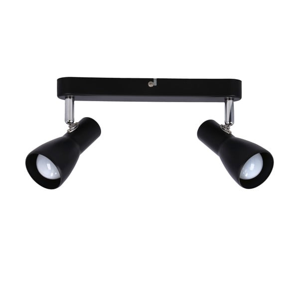 Matēti melna griestu lampa ar metāla abažūru 36x6 cm Picardo – Candellux Lighting-image-3