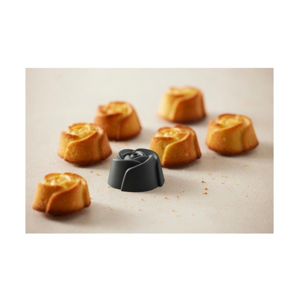 Silikona cepšanas formas mafiniem (6 gab.) ø 7 cm Rose – Blomsterbergs-image-3