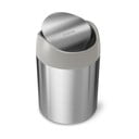 Nerūsējošā tērauda atkritumu tvertne 1,5 l Mini – simplehuman