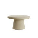 Bēšs apaļš žurnālgaldiņš ø 70 cm Kulona – Light & Living