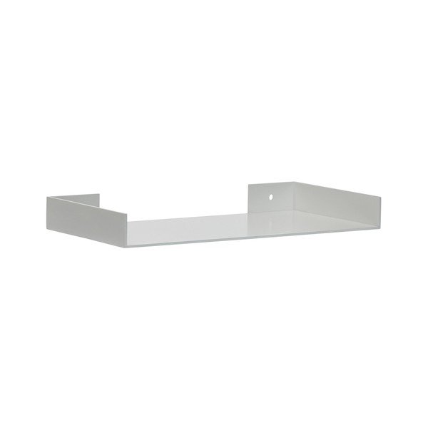 Gaiši pelēks metāla sienas plaukts 30 cm Sheets – Hübsch